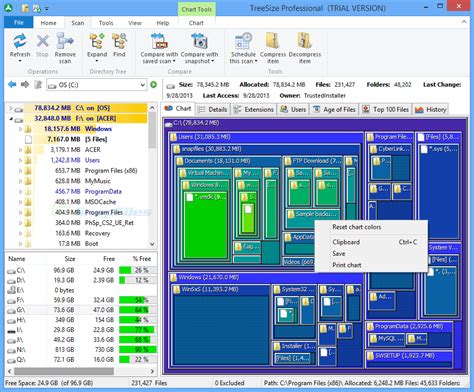 Portable TreeSize Professional 8.0 Free Download